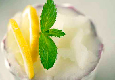 Granita siciliana  alla mandorla